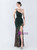 In Stock:Ship in 48 Hours Dark Green Mermaid Sequins Split Party Dress