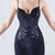 In Stock:Ship in 48 Hours Navy Blue Sequins Mermaid Party Dress