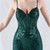 In Stock:Ship in 48 Hours Green Sequins Mermaid Party Dress