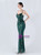 In Stock:Ship in 48 Hours Green Sequins Mermaid Party Dress