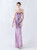 In Stock:Ship in 48 Hours Purple Sequins Mermaid Party Dress