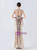 In Stock:Ship in 48 Hours Elegant Gold Sequins Mermaid Party Dress