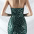 In Stock:Ship in 48 Hours Elegant Green Sequins Beading Party Dress