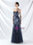 In Stock:Ship in 48 Hours Fashion Navy Blue Sequins Beading Party Dress