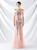 In Stock:Ship in 48 Hours Pink Sequins Beading Party Dress