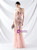 In Stock:Ship in 48 Hours Pink Sequins Beading Party Dress