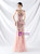 In Stock:Ship in 48 Hours Pink Sequins Beading Party Dress