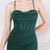 In Stock:Ship in 48 Hours Green Pleats Straps Split Party Dress