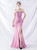 In Stock:Ship in 48 Hours Lavender Strapless Beading Party Dress