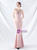 In Stock:Ship in 48 Hours Pink Mermaid Pleats Strapless Party Dress
