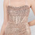 In Stock:Ship in 48 Hours Sexy Gold Sequins Straps Beading Party Dress
