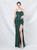 In Stock:Ship in 48 Hours Fancy Green Sequins Straps Beading Party Dress