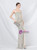 In Stock:Ship in 48 Hours Silver Sequins Straps Beading Party Dress
