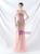 In Stock:Ship in 48 Hours Pink One Shoulder Sequins Beading Party Dress