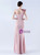 In Stock:Ship in 48 Hours Pink One Shoulder Pleats Beading Party Dress
