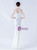 In Stock:Ship in 48 Hours Hot Sale White Sequins Beading Party Dress