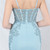 In Stock:Ship in 48 Hours Sky Blue Mermaid Tulle Lace Party Dress