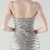 In Stock:Ship in 48 Hours New arrivals Silver Sequins Beading Party Dress