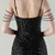In Stock:Ship in 48 Hours Beautiful Black Sequins Beading Party Dress