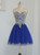 Royal Blue 2017 Homecoming Dresses A-line Sweetheart Short