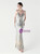 In Stock:Ship in 48 Hours Cheap Silver Sequins Straps Beading Party Dress