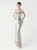 In Stock:Ship in 48 Hours Cheap Silver Sequins Straps Beading Party Dress
