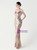 In Stock:Ship in 48 Hours Simple Gold Sequins Straps Beading Party Dress