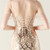 In Stock:Ship in 48 Hours Lovely Gold Sequins Split Beading Party Dress