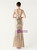 In Stock:Ship in 48 Hours Lovely Gold Sequins Split Beading Party Dress