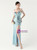 In Stock:Ship in 48 Hours Sky Blue Sequins Split Beading Party Dress