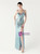 In Stock:Ship in 48 Hours Sky Blue Sequins Split Beading Party Dress