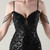 In Stock:Ship in 48 Hours Cheap Black Sequins Straps Beading Party Dress