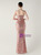 In Stock:Ship in 48 Hours Pink Sequins Straps Beading Party Dress