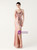 In Stock:Ship in 48 Hours Popular Pink Sequins Straps Beading Party Dress