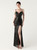 In Stock:Ship in 48 Hours Best Black Sequins Straps Beading Party Dress