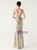 In Stock:Ship in 48 Hours Casual Apricot Silver Sequins Straps Beading Party Dress
