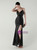 In Stock:Ship in 48 Hours Causal Black Sequins Beading Party Dress