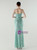 In Stock:Ship in 48 Hours Mint Green Sequins Pleats Straps Party Dress