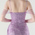 In Stock:Ship in 48 Hours Purple Sequins Pleats Party Dress