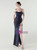 In Stock:Ship in 48 Hours Navy Blue Sequins Pleats Party Dress