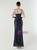 In Stock:Ship in 48 Hours Navy Blue Sequins Pleats Party Dress