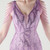 In Stock:Ship in 48 Hours Fancy Purple Sequins Pleats Party Dress
