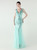 In Stock:Ship in 48 Hours Mint Green Sequins Pleats Party Dress