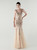 In Stock:Ship in 48 Hours Sexy Gold Sequins Pleats Party Dress