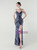 In Stock:Ship in 48 Hours Simple Navy Blue Sequins Straps Beading Party Dress