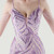 In Stock:Ship in 48 Hours Simple Purple Sequins Straps Beading Party Dress
