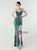 In Stock:Ship in 48 Hours Dark Green Sequins Straps Beading Party Dress