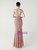In Stock:Ship in 48 Hours Modern Pink Sequins Straps Beading Party Dress