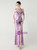 In Stock:Ship in 48 Hours Impressive Purple Sequins Straps Beading Party Dress