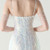 In Stock:Ship in 48 Hours Popular White Sequins Straps Beading Party Dress